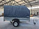 ПРИЦЕП КМЗ МАСТЕР PRO С1 (2,6х1,35) 13" борт 350мм, фото 4