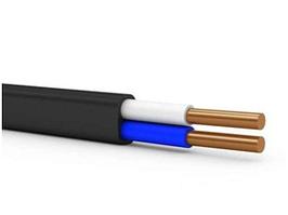 Кабель АВВГ-П 2х10 (бухта 100м) Ч БелРосКабель (16442-80 ГОСТ)