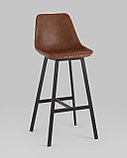 Стул барный Stool Group TEXAS, экокожа, коричневый, фото 2