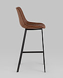 Стул барный Stool Group TEXAS, экокожа, коричневый, фото 4