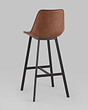 Стул барный Stool Group TEXAS, экокожа, коричневый, фото 6