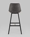 Стул барный Stool Group TEXAS, экокожа, серый, фото 5