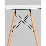 Стол Stool Group EAMES DSW NEW D=80 стекло, фото 9