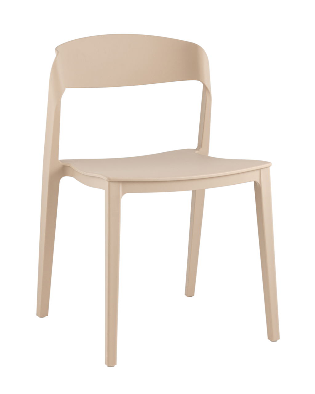 Стул Stool Group Moris пластик бежевый