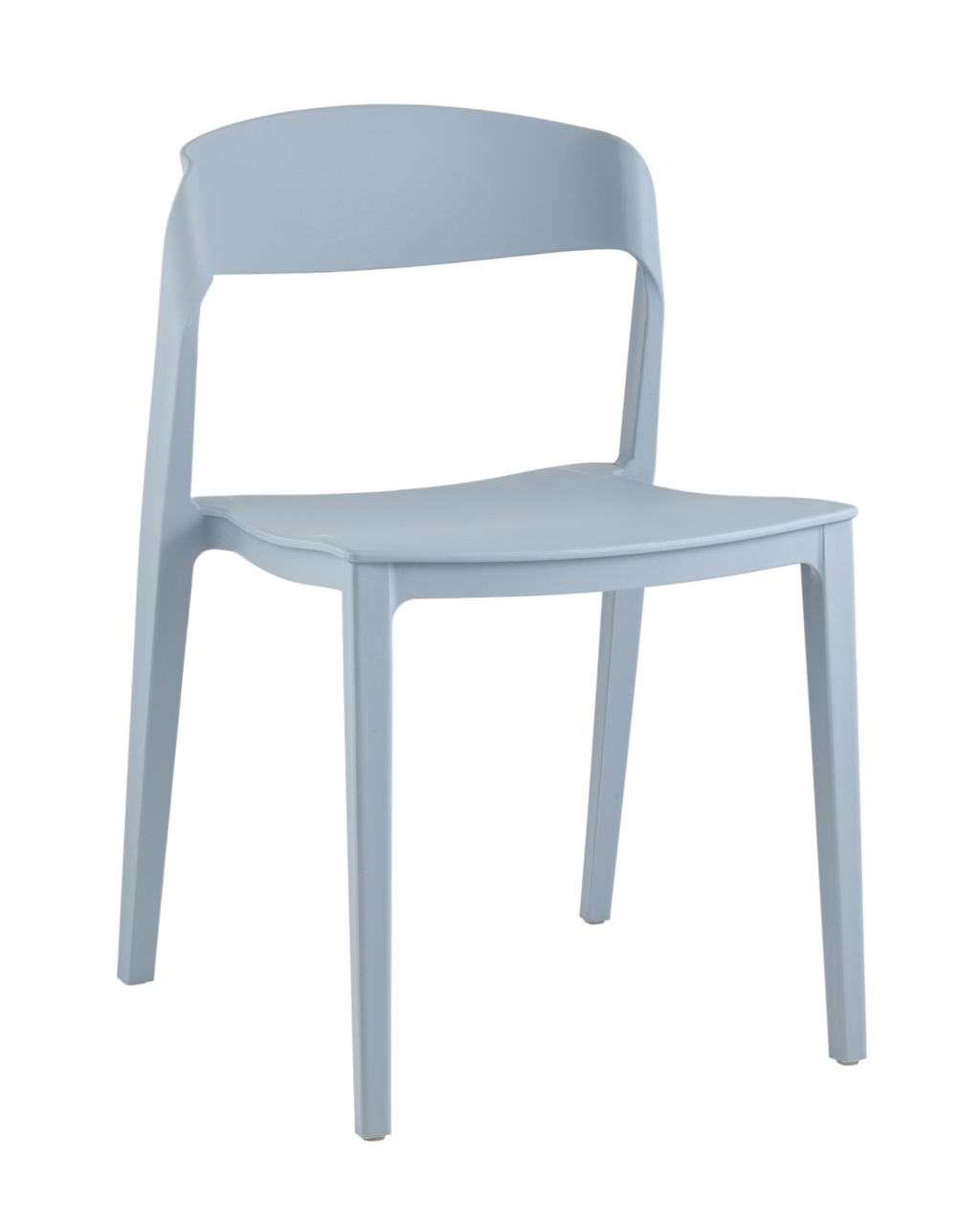Стул Stool Group Moris пластик голубой