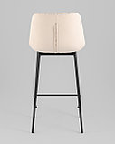Стул барный Stool Group Arch, экокожа, светло-серый, фото 5