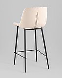 Стул барный Stool Group Arch, экокожа, светло-серый, фото 6
