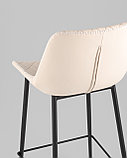Стул барный Stool Group Arch, экокожа, светло-серый, фото 7