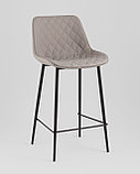 Стул барный Stool Group Arch, экокожа, серый, фото 2