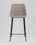 Стул барный Stool Group Arch, экокожа, серый, фото 4