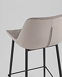 Стул барный Stool Group Arch, экокожа, серый, фото 8