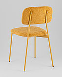 Стул Stool Group Chao рогожка желтый ножки металл желтые, фото 6
