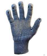 Перчатки шерстяные двойные с ПВХ