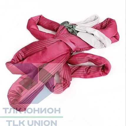 Трос буксировочный круглопрядный с петлями, 35т, 8м, РОМЕК, фото 2