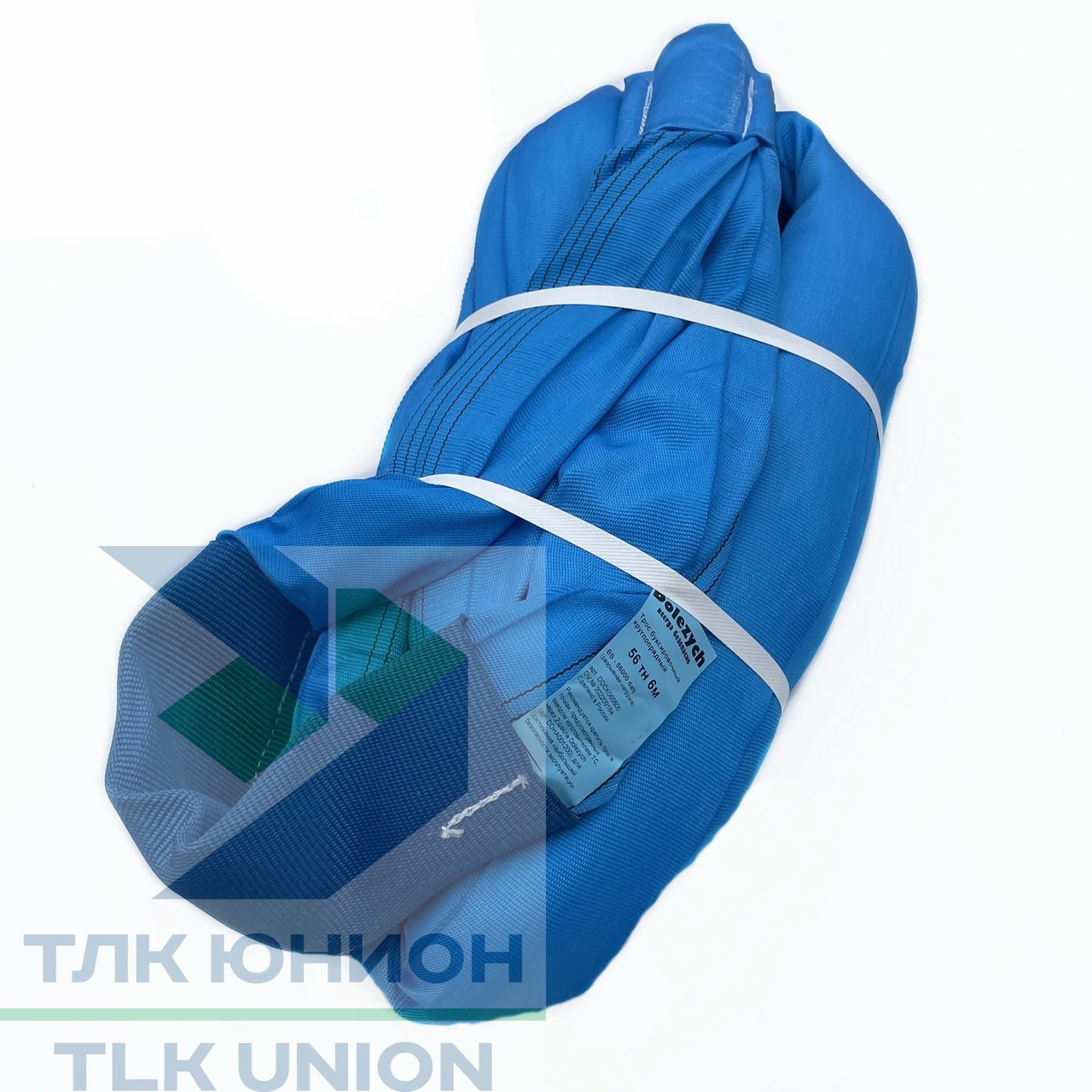 Трос буксировочный круглопрядный с петлями, 56т, 6м, Dolezych DDCK065600