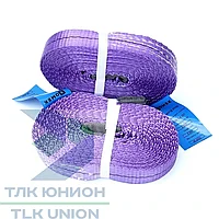 Трос буксировочный ленточный с петлями, 3,5т, 30мм, 6м, РОМЕК 030.1.6.00