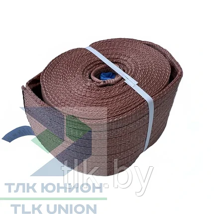 Трос буксировочный ленточный с петлями, 42т, 180мм, 8м, РОМЕК 180.2.8.00, фото 2