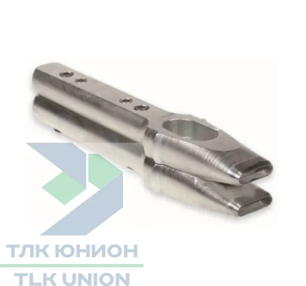 Высечка двойная 20х5 мм, Bozamet 004.20.2