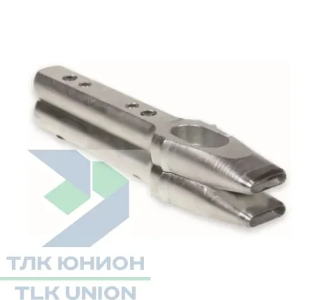 Высечка двойная 20х5 мм, Bozamet 004.20.2, фото 2