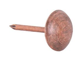 Гвозди декоративные Сфера 1.2х16 мм медь (100 шт в зип-локе) STARFIX