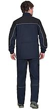 Костюм СИРИУС-ФОТОН-РОСС куртка, брюки синий с черным, фото 3
