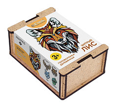 Хитрый Лис. Деревянный пазл EWA, 15 элементов