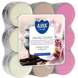 Ароматические чайные свечи р15-184/ Ваниль-Орхидея