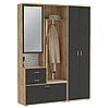 Прихожая "Антре" (дуб вотан/диамант серый) Олмеко, фото 7
