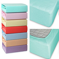 Простыня на резинке хлопок SA03 Царские сны 120 х 200 см