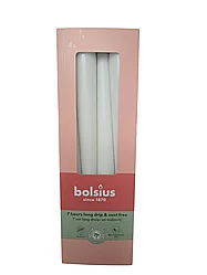 Свеча конусная белая 245/24 Bolsius - 4 шт. | 1 шт. - 1.90 руб.