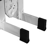 Лестница-трансформер ТУНДРА, алюминиевая, 4×4 ступени, фото 9