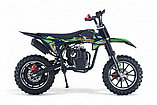 Детский бензиновый мотоцикл RiverToys ROBY (зеленый), фото 3