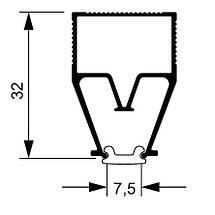 Разделительный профиль GAMMA 10, фото 3