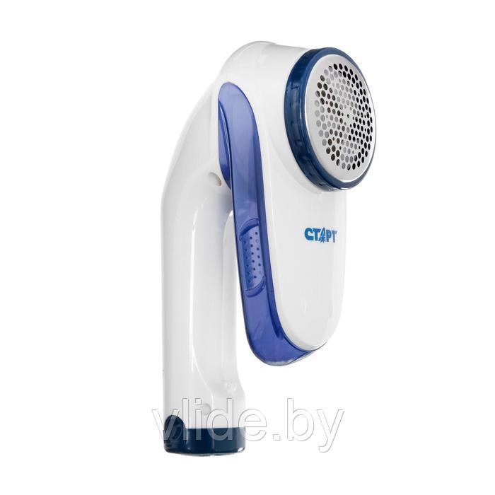 Машинка для ухода за шерстью "Старт" WR01, 4 Вт, 2хАА (не в комплекте), бело-синяя