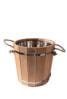 Запарник 10 л с нержавеющей вставкой покрытый льняным маслом