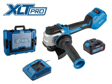 Аккумуляторная углошлифмашина BULL CSG 1812-1 SR (акб 4 А/ч)