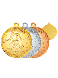 Медаль сувенирная футбол МК1015