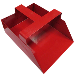 Совок пожарный для песка 300*200*70