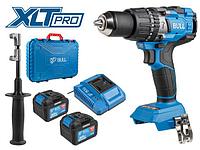 Аккум. дрель-шуруповерт BULL SR 1805 в чем. XLTpro, 2х6 А*ч, БЕСЩЕТ., 18 В, 120 Н*м, БЗП(мет.) 13 мм (Доп.