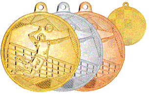 Медаль сувенирная Волейбол