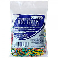 Банковские резинки Ellipse, 100г, диаметр 60мм, ассорти