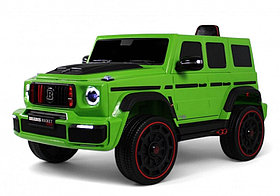 Детский электромобиль RiverToys Z999ZZ (зеленый) Полноприводный Mercedes Brabus