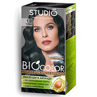 Крем-краска для волос STUDIO Professional BIOcolor 1.0 Черный