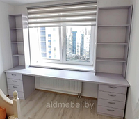 Стол компьютерный на два рабочих места от компании «АЛДМЕБЕЛЬ»: комфорт и эффективность для вашего рабочего пространства