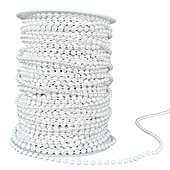 Жемчужная нить 4мм*50м., белый