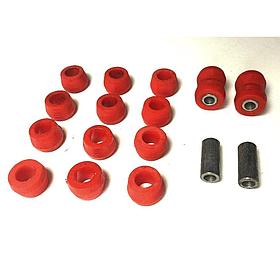 Комплект полиуретановых сайлентблоков картофелекопалки КВ-05, КМ-1