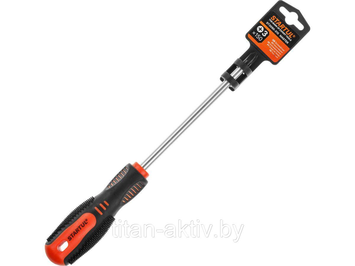 Отвертка "+" №3 150мм PH STARTUL MASTER (ST3090-315)