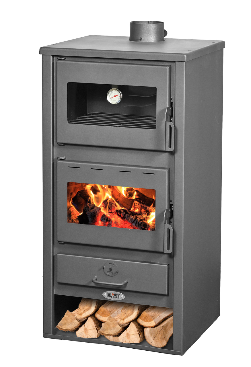 Печь-камин Blist Napoli с духовым шкафом