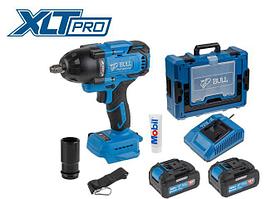 Аккум. ударный гайковерт BULL SC 1807 Xcase, XLTpro, БЕСЩЕТ., 18 В, 750 Н*м, 1/2", 2х4 А*ч, з/у 4 А (вес 2,24