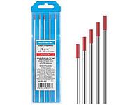 Электрод вольфрамовый красный WT-20, Ф 3,0 мм (набор 5 шт) SOLARIS